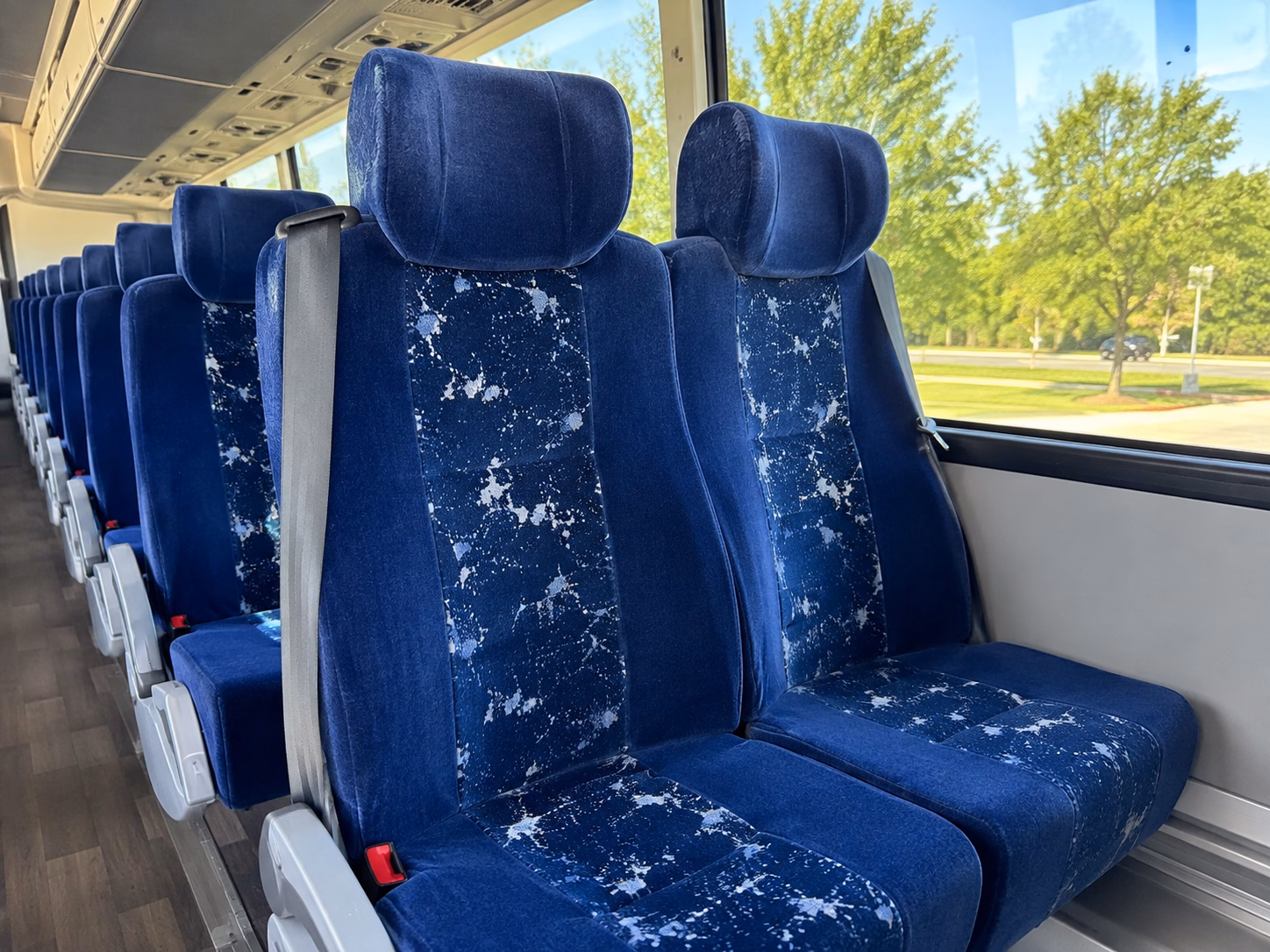 charter bus rentals for carrollton city department training staff events